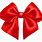 Red Christmas Bows