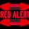Red Emergency Alert Screen