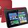 Red HP Laptop Touch Screen