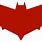 Red Hood Bat Symbol