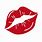 Red Lips Icon