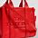 Red Marc Jacobs Tote Bag