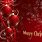 Red Merry Christmas Desktop Wallpaper