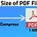 Reduce Size of PDF File