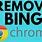 Remove Bing From Chrome