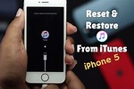 Reset Apple iPhone 5S Forgot Pin