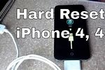 Reset Button On iPhone 4S