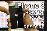 Reset iPhone 8