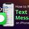 Restore Text Messages iPhone