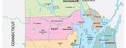 Rhode Island County Map Printable