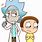 Rick and Morty Chibi