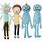 Rick and Morty Doll