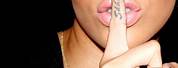 Rihanna Lips Shhh