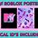 Roblox Decal ID Codes Posters