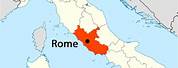 Rome On Map