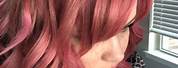 Rose Gold Hair Color with Brown Overtone
