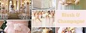 Rose Gold and Champagne Wedding Colors