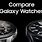 Samsung Galaxy Watch Comparison