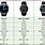 Samsung Galaxy Watches Comparison Chart