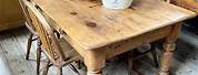 Scrubbed Pine Kitchen Table