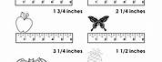Second Grade Measurement Worksheets Inches