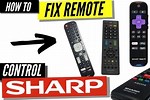 Sharp AQUOS Remote Reset