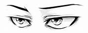 Sharp Anime Eyes Drawing