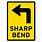 Sharp Bend Road Sign