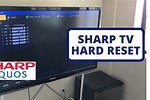 Sharp TV Hard Reset
