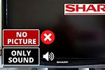 Sharp TV Sound No