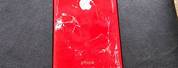 Shattered Red iPhone