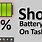 Show Battery Percentage