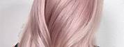 Silver Hair Pastel Pink
