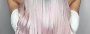 Silver Pink Ombre Hair