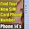 Sim Card Phone Number