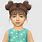 Sims 4 CC Toddler Girl Hair