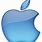 Sky Blue Apple Icon