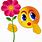 Smiley Flower Emoji