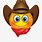 Smiling Cowboy Emoji