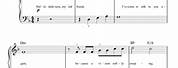 Sound of Silence Piano Sheet Music Easy