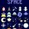 Space Pixel Art Small