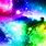 Space Rainbow Galaxy