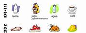 Spanish Food Vocabulary