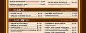 Spanish Restaurant Menu Prices
