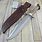 Stag Handle Bowie Knife