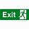 Standard Exit Sign