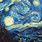 Starry Night Art Wallpaper