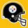 Steelers Helmet Drawing