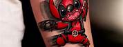 Stitch Deadpool Tattoo