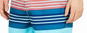 Striped Surf Shorts